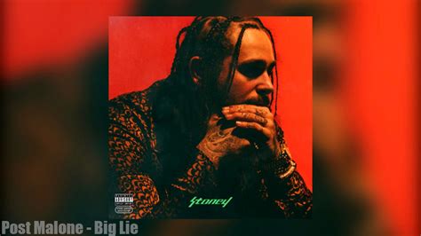 the biggest lie lyrics|post malone big lie song.